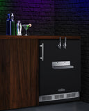 Summit - Built-in undercounter front tap coffee kegerator for commercial or home use - SBC58BFRTPCF