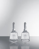 Summit - Set of two keys compatible with Accucold Performance Series refrigerators, including ARG12PV, ARG15PV, ARG1PV, ARG3PV, ARG6PV, ARG8PV,  ARS12PV, ARS15PV, ARS1PV, ARGSPV, ARS6PV, ARS8PV, and ARS2PV. - KEY7