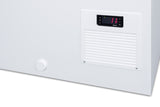 Summit - Ice cream chest freezer with glass sneeze guard (ships unassembled) - NOVA35GDC