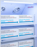 Summit - Performance Series Pharma-Vac stacked vaccine refrigerator/freezer combination - ARG6PV-AFZ1PVSTACK