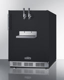 Summit - Built-in undercounter front tap coffee kegerator for commercial or home use - SBC58BFRTPCF