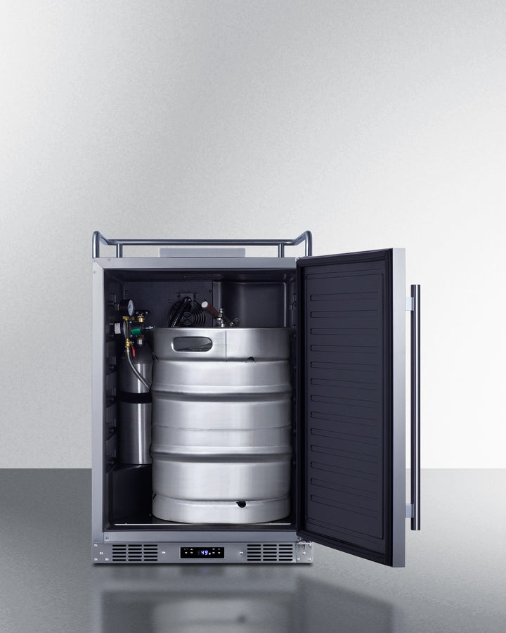 Summit - 24" Wide Built-In Kegerator - SBC682NK