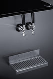 Summit - Built-in undercounter front tap kegerator for commercial or home use - SBC7BRSFRTP