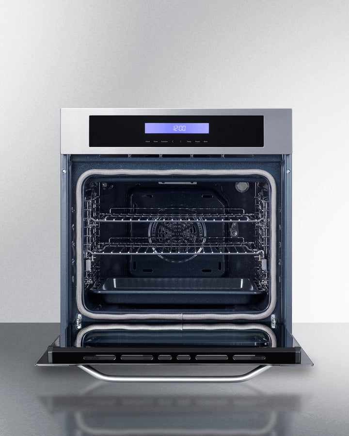 Summit - 24" Wide Electric Wall Oven - SEW24SSX