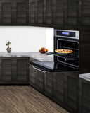 Summit - 24" Wide Electric Wall Oven - SEW24SSX