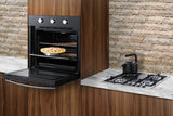 Summit - 24" Wide LP Gas Wall Oven - SGW242BKLP