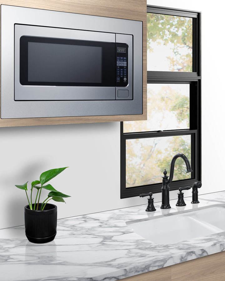 Summit - 30" Wide Built-In Microwave (Trim Kit Included)