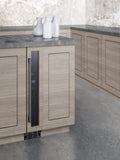 Summit - 6" wide built-in undercounter wine cellar with panel-ready door trim - SWC007H34PNR