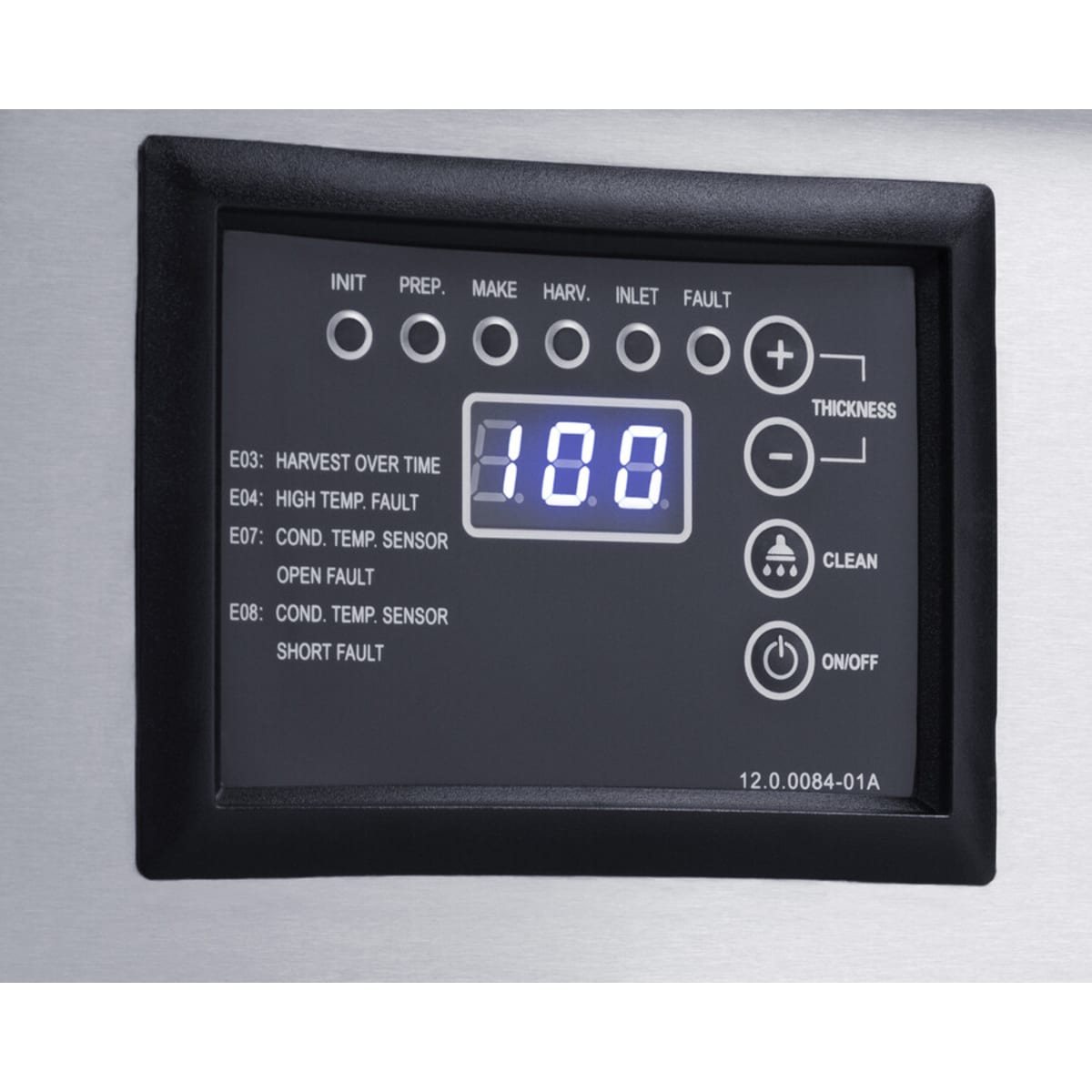 Summit - 85 lb. commercial clear cube ice machine - BIM85