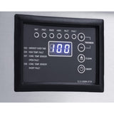 Summit - 85 lb. commercial clear cube ice machine - BIM85