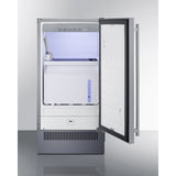 Summit - 18" Wide Clear Icemaker - BIM182