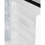 Summit - ADA compliant built-in or freestanding 20" wide manual defrost all-freezer for residential use - ALFZ37BCSSHV