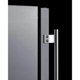 Summit - 30" wide European style convertible wall-mount range hood in stainless steel - SEH4630SSADA