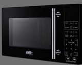 Summit - Compact microwave in black with allocator and USB ports - SM903BSA1
