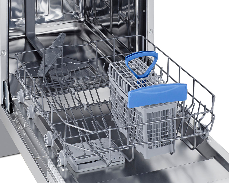 Summit - 18" Wide Built-In Dishwasher, ADA Compliant - DW185SSADA
