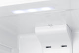 Summit - 24" wide top freezer refrigerator in stainless steel look - FF1142PL