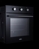 Summit - 24" Wide Gas Wall Oven - SGW241BK