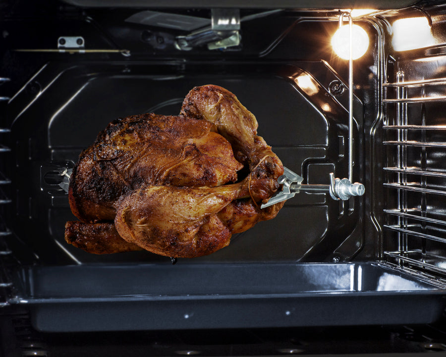 Summit - 24" wide LP gas wall oven in stainless steel - SGW244SSLP