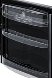 Summit - 24" wide ADA height European refrigerator-freezer - CT66BK2SSIFADA