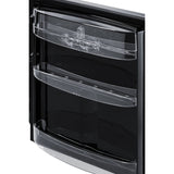 Summit - 24" wide undercounter European refrigerator-freezer - CT66BK2SSRSIF