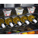Summit - 24" wide undercounter European refrigerator-freezer - CT66BK2SSRSIF
