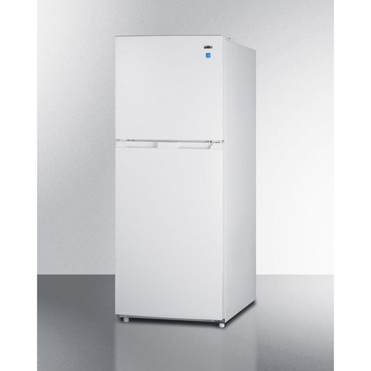 Summit - 10 cu.ft. ENERGY STAR certified top mount refrigerator-freezer in white - FF1088W