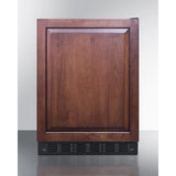 Summit - 24" wide ADA height European all-refrigerator - FF708BLSSIFADA