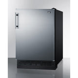 Summit - 24" wide undercounter European all-refrigerator - FF708BLSSRS
