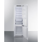 Summit - 24" wide fully integrated panel-ready bottom freezer refrigerator - FFBF11NT