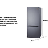 Summit - Bottom mount refrigerator-freezer - FFBF154SS