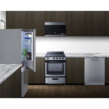 Summit - Bottom mount refrigerator-freezer - FFBF154SS