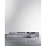 Summit - 30 inch wide convertible range hood For ADA installation - H30RSSADA