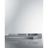 Summit - 36 inch wide convertible range hood For ADA installation - H36RSSADA