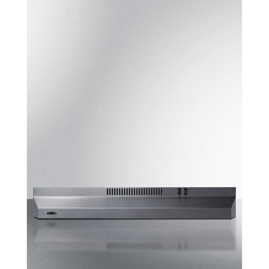 Summit - 36 inch wide convertible range hood For ADA installation - H36RSSADA