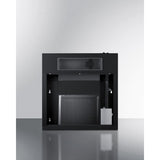 Summit - 20 inch wide ADA compliant convertible range hood for ducted or ductless use - HC20BBADA
