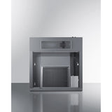 Summit - 20 inch wide ADA compliant convertible range hood for ducted or ductless use - HC20SSADA