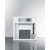 Summit - 20 inch wide ADA compliant convertible range hood for ducted or ductless use - HC20WWADA