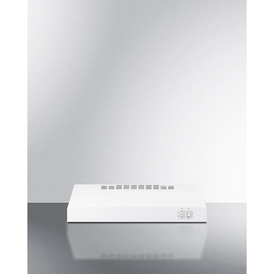 Summit - 20 inch wide ADA compliant convertible range hood for ducted or ductless use - HC20WWADA