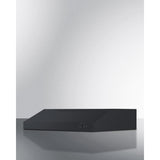 Summit - 24 inch wide ADA compliant convertible range hood for ducted or ductless use - HC24BBADA
