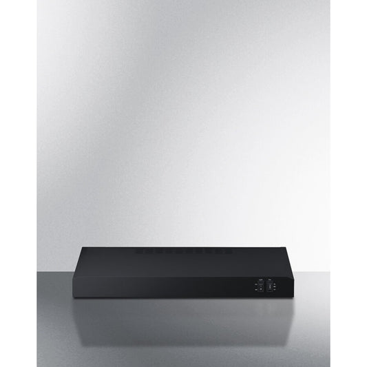 Summit - 24 inch wide ADA compliant convertible range hood for ducted or ductless use - HC24BBADA