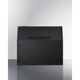 Summit - 24 inch wide ADA compliant convertible range hood for ducted or ductless use - HC24BBADA