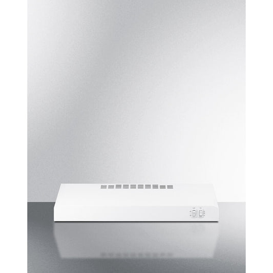 Summit - 24 inch wide ADA compliant convertible range hood for ducted or ductless use - HC24WWADA