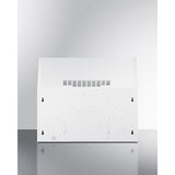 Summit - 24 inch wide ADA compliant convertible range hood for ducted or ductless use - HC24WWADA