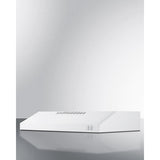 Summit - 30 inch wide ADA compliant convertible range hood for ducted or ductless use - HC30WWADA