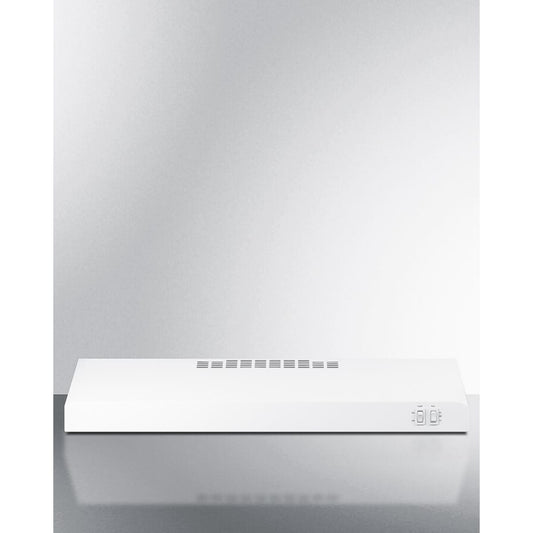 Summit - 30 inch wide ADA compliant convertible range hood for ducted or ductless use - HC30WWADA