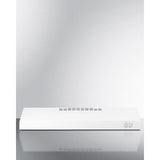 Summit - 30 inch wide ADA compliant convertible range hood for ducted or ductless use - HC30WWADA