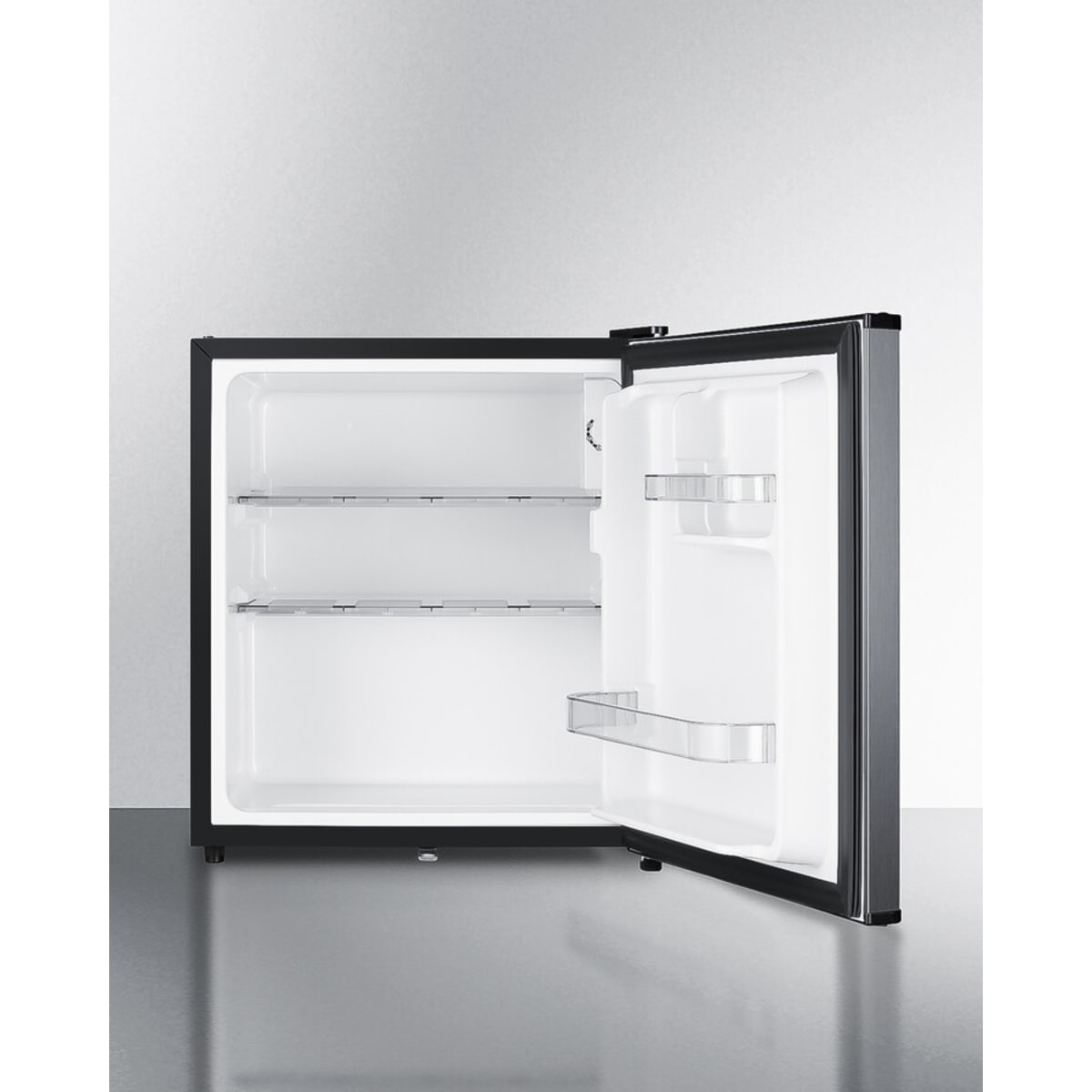 Summit - Compact minibar with stainless steel door and front lock - MB42SS