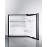 Summit - Compact minibar with stainless steel door and front lock - MB42SS