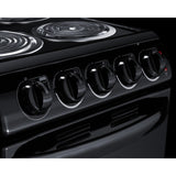 Summit - 20" wide electric coil top range in black - RE2031B
