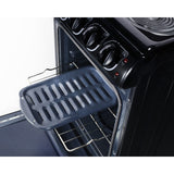 Summit - 20" wide electric coil top range in black - RE2031B